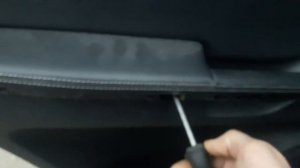 Как снять заднюю обшивку двери на гл w164