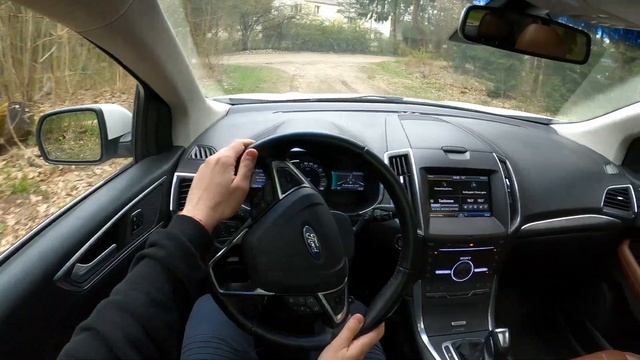 Ford Edge Titanium Plus ( 2015 ) 3.5l 279HP - Offroad POV Test Drive смотреть онлайн