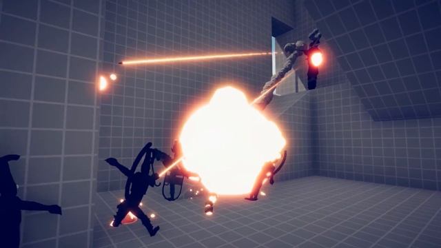 US ARMY SOLDIER vs 100x ALIENS - Totally Accurate Battle Simulator TABS смотреть онлайн