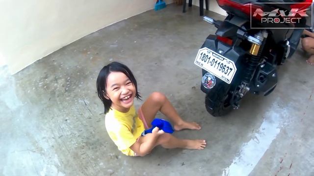 Honda Adv Weekend cleaning father and daughter bonding ( V#15 ) смотреть онлайн