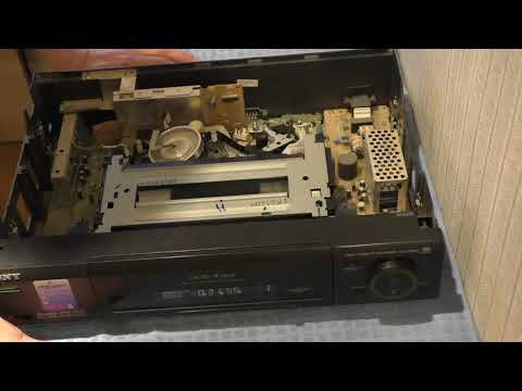 Sony SLV E510EE Repair - ремонт видеомагнитофона смотреть онлайн
