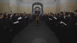 +Литургия с участием Знаменного хора д. Санино в Донском монастыре