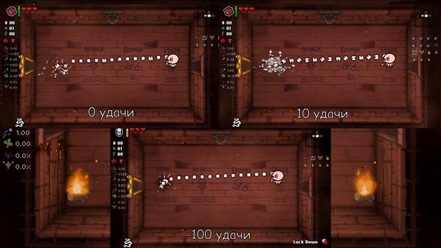 Как работает удача? The Binding of Isaac: Repentance гайд смотреть онлайн