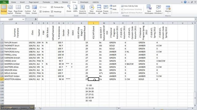 ATL and Progress Data - VLookUp and Pivot table (part 1) смотреть онлайн
