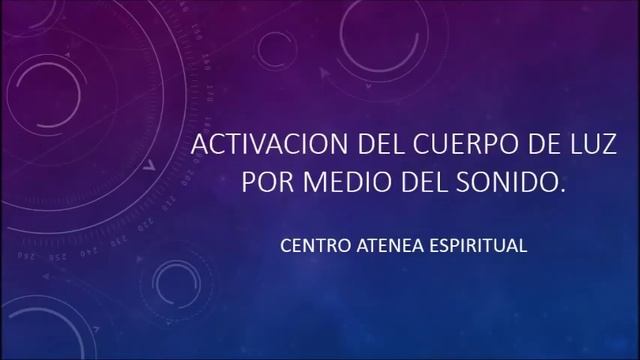 Geometría Sagrada Música  Ascención Cuerpo De Luz Semana 5 Nave Cristal.