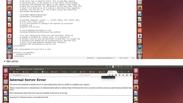 Ubuntu: Problem with .htaccess смотреть онлайн