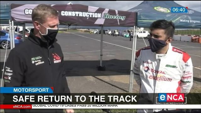 Motorsport return under strict protocol смотреть онлайн