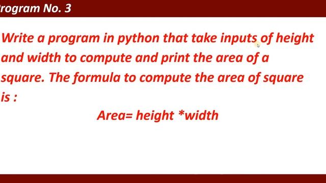 How to calculate area of square in python || square and cube of a given number ||miles to kilometer смотреть онлайн