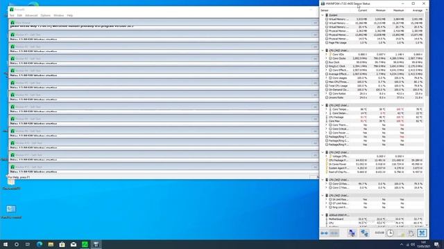 Intel Core i5 11400 Power usage and Thermals on Stock Cooler Test #4 (Prime 95 Small FFT) смотреть онлайн