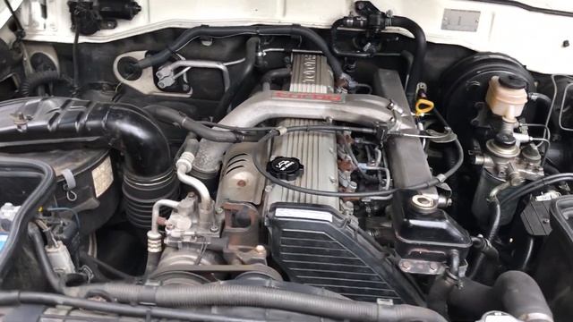 1991 Toyota Land Cruiser HDJ80, 1 HD-T Diesel, Left Hand Drive, 5 Speed Manual, A/C смотреть онлайн