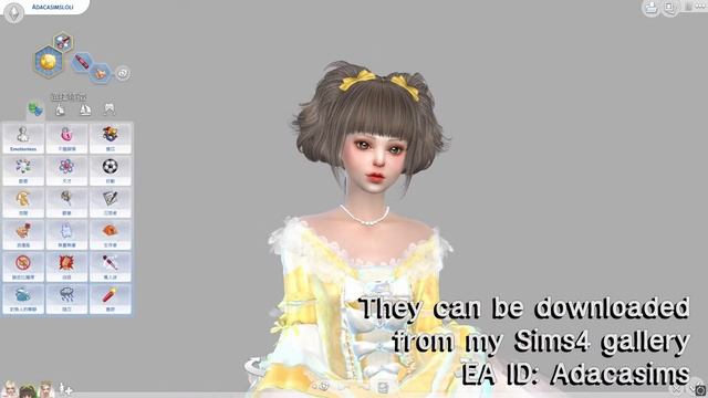 MY SIMS LOVERS COLLECTION - Loli x3 | Sims 4 Custom Content Showcase & File names смотреть онлайн
