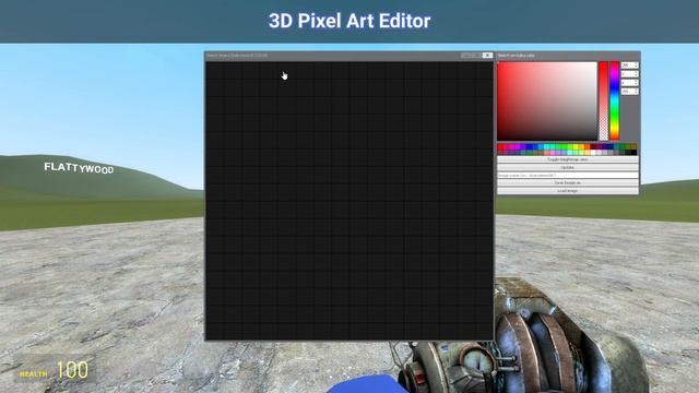 3D Pixel Art Editor (GMOD Tool Showcase) смотреть онлайн