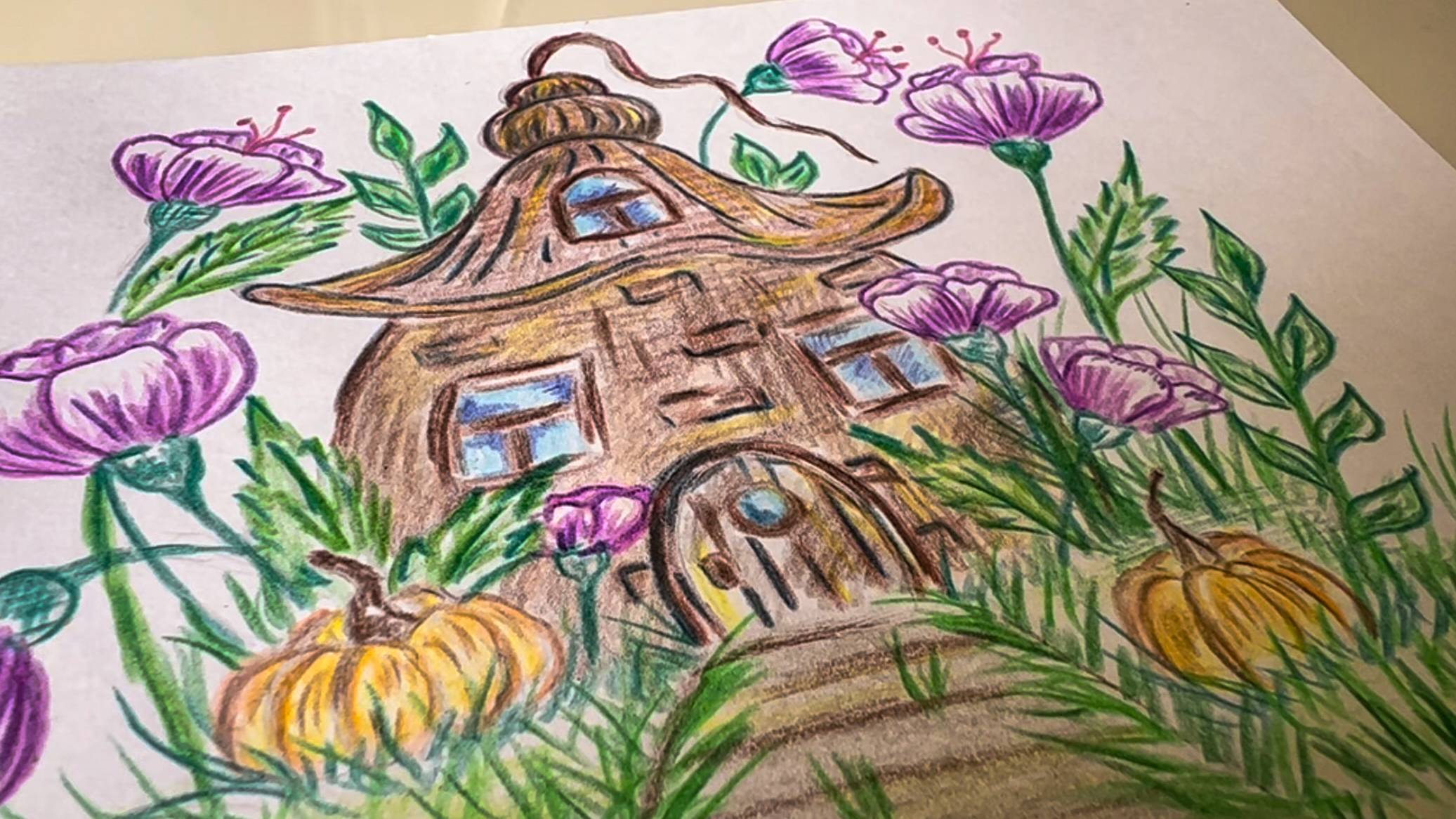 РИСУНОК НА КАМЕРУ КАРАНДАШАМИ ДЛЯ ДЕТЕЙ смотреть онлайн