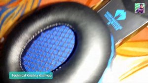 Python Fly G9000 PRO Wired Gaming Headset  (Blue, On the Ear)
