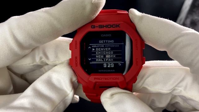 Обзор ЧАСОВ CASIO G-SHOCK GBD-200RD-4 | Где купить со скидкой? смотреть онлайн