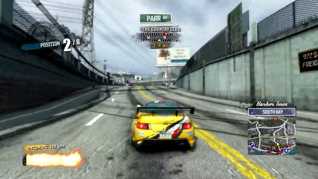 Burnout Paradise 100% - Race: High Noon Club - Walkthrough part 14 [Hydros Techno] смотреть онлайн