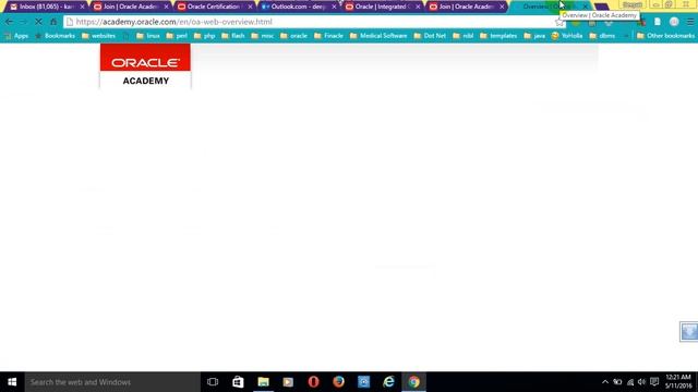 oracle academy registration tutorial смотреть онлайн