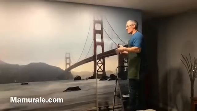 Murale autocollante en vinyle décoratif | Pose & installation | Sherbrooke смотреть онлайн