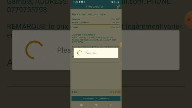 Shop Comoros Android App -Showcase смотреть онлайн