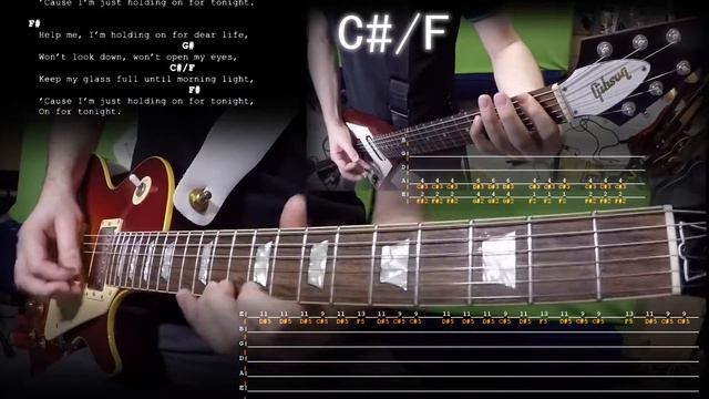 How to Play Sia Chandelier in Metal - Chords, Tabs, Lyrics guitar lesson смотреть онлайн