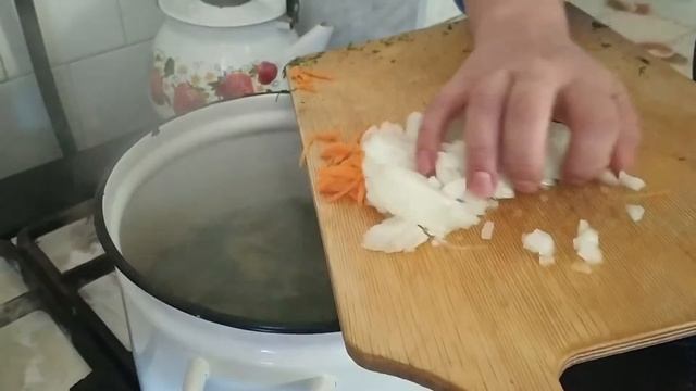 Суп с фасолью! Просто и очень вкусно!