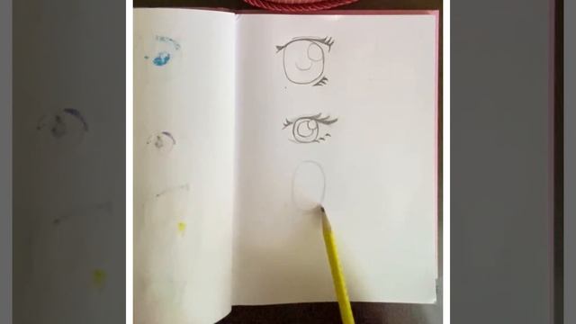 How to draw anime eyes ? / Как нарисовать Аниме глаза ? смотреть онлайн