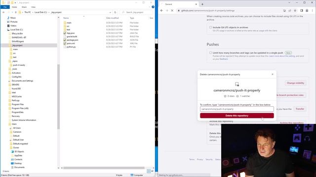 How to Push Existing Code to a new GitHub Repository смотреть онлайн