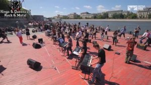 Bon Jovi - Livin' On A Prayer - Rocknmob Moscow  270+ musicians