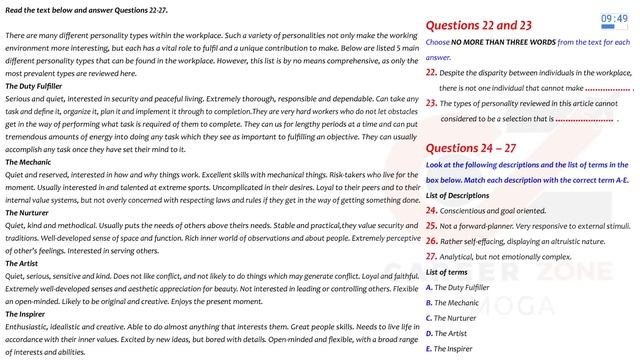 IELTS READING PRACTICE TEST 2023 WITH ANSWER | 23.02.2023 смотреть онлайн