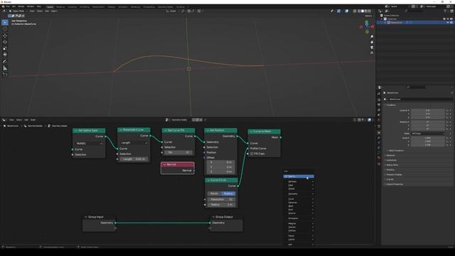 Как сделать пружину в Blender 3D смотреть онлайн