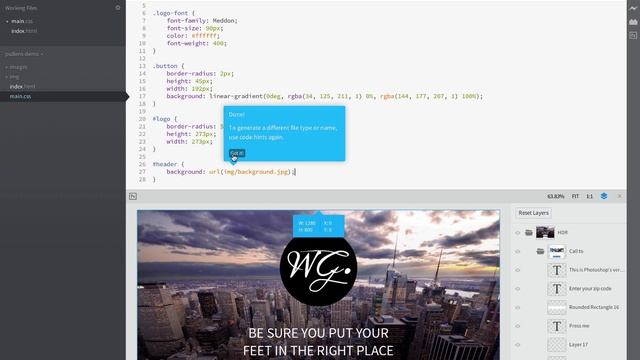 Update on Design Comp to Code Tool in Brackets смотреть онлайн