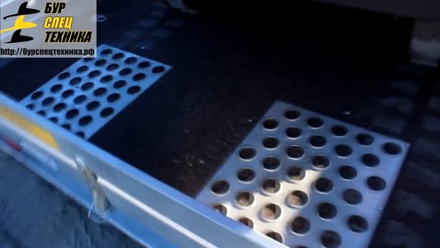 Легкая транспортировка буровой установки серии SBU на двухосном прицепе от БурСпецТехники