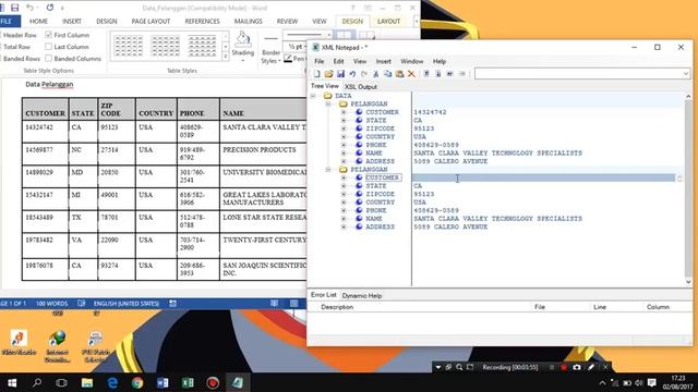 Membuat XML dokumen DENGAN menggunakan XML DOKUMEN 2007 смотреть онлайн