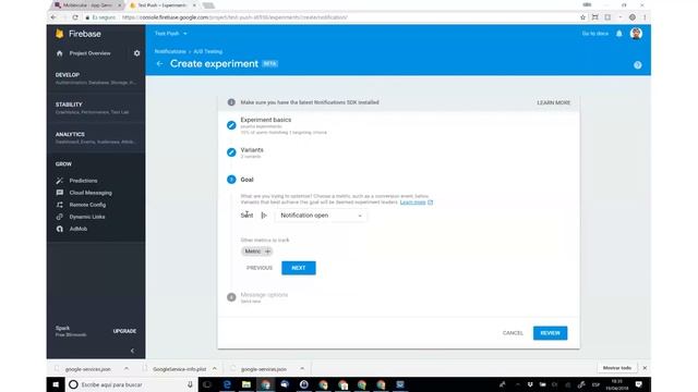 Notificaciones push y firebase смотреть онлайн