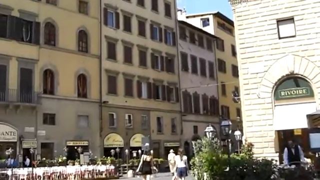 Piazza della Signoria Florence Italy смотреть онлайн