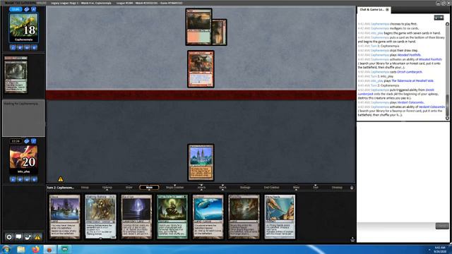 Legacy Mono Green Post Undefeated League 09-24-20 Rd 4 vs Lumberjack Nic Fit MTG смотреть онлайн