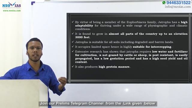 JATROPHA CURCAS (BIODIESEL) | PRELIMS IMPORTANT MODEL QUESTION SOLVED | ENVIRONMENT | EKAM IAS смотреть онлайн