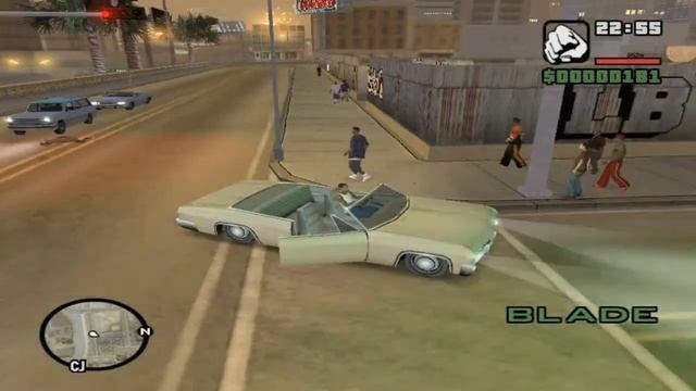 Grand Theft Auto: San Andreas Gameplay (ATI Radeon 9600 | Intel Pentium M T42 | 1.5GB RAM) смотреть онлайн