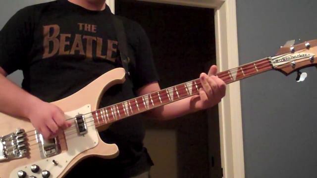 Old Brown Shoe- The Beatles Rickenbacker bass cover смотреть онлайн