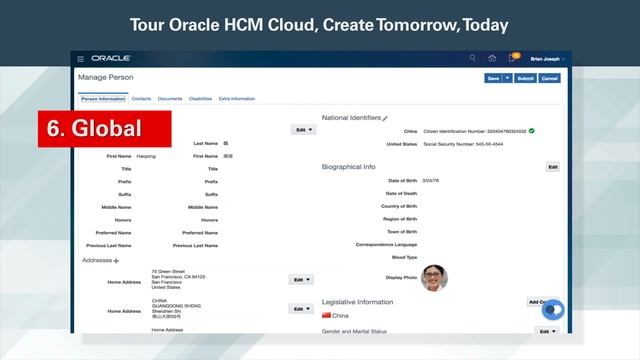 Tour Oracle HCM Cloud, Create Tomorrow, Today смотреть онлайн