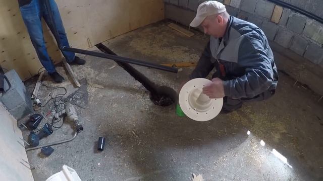 Монтажные работы - строительство бетонной чаши для бассейна смотреть онлайн