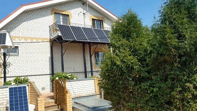 Солнечная электростанция в загородном доме смотреть онлайн