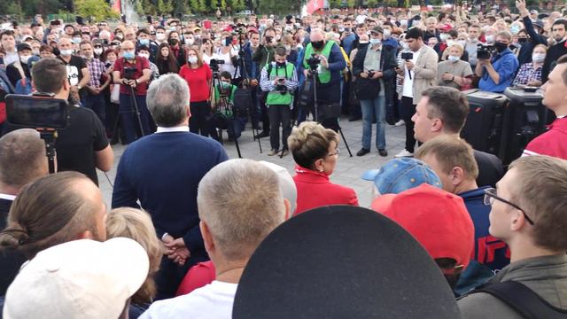 встреча Павла Грудинина и Николая Бондаренко с жителями г. Саратова 12 сентября 2021 года смотреть онлайн