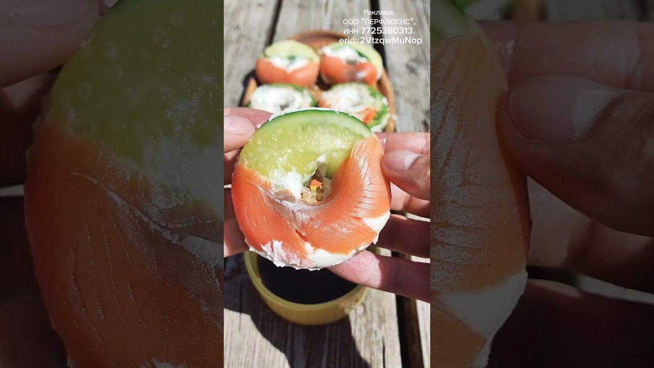 А вы пробовали ролл-пончики ? #рецепт #кулинария #coocking #роллы