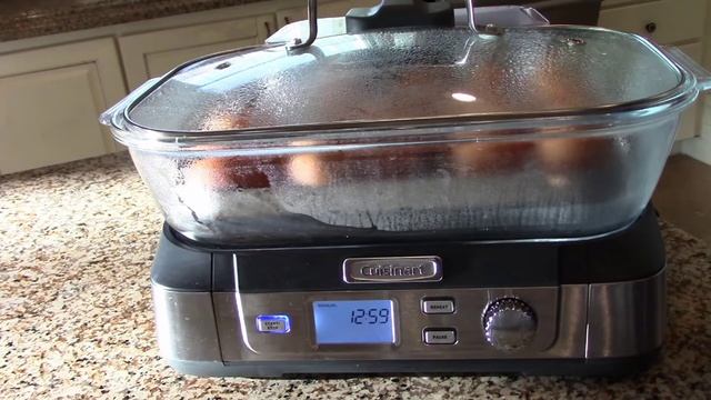 Boiled Eggs with Cuisinart STM 1000 Digital Glass Steamer смотреть онлайн