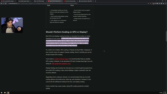 Display Scaling VS Integer Scaling (Boost FPS With Sharper Image)