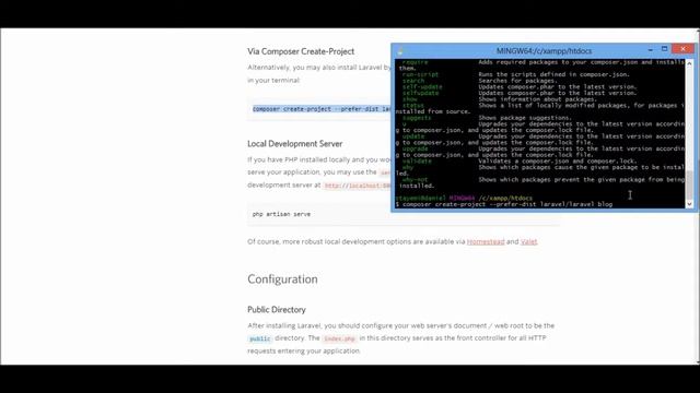 Instalar laravel 5.6 con Composer смотреть онлайн