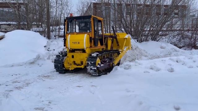Купить бульдозер ЧТЗ Б10М после капремонта / ТехЗап смотреть онлайн