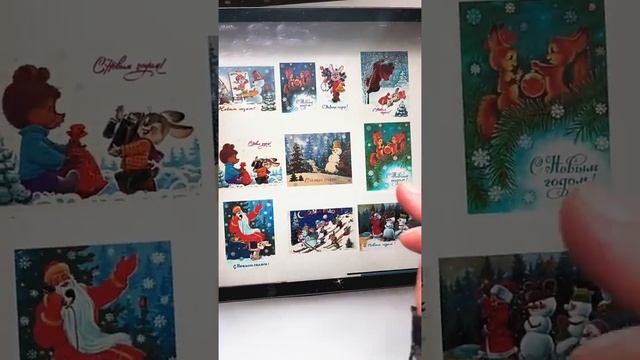 Рисуем новогодние открытки смотреть онлайн