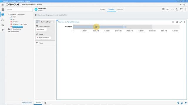 Oracle DV: Custom Plugin-in - Bullet chart смотреть онлайн